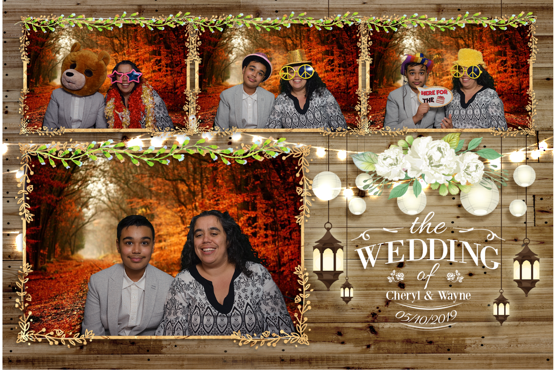 Cheryl & Wayne | View more photos from the event at gallery.blissbooth.co.uk/u/BlissBooth/Cheryl-Wayne